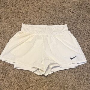 Nike Women's Athletic White Shorts